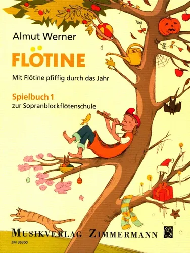 Flötine, Meine pfiffige Sopranblockflötenschule Spielbuch 1  VOM FACHHÄNDLER