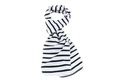 modAS Schal Unisex Bretonischer Kettelrandschal - Herrenschal Damenschal aus Baumwolle