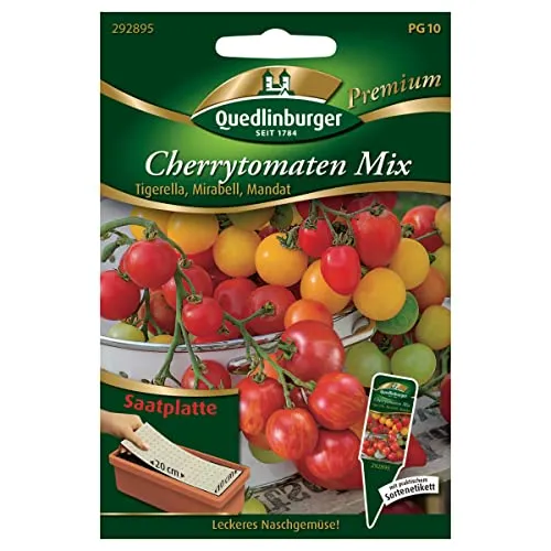 Cherrytomaten-Mix Saatplatte