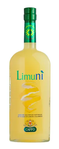 Limuni 1 Liter Limoncello Zitronenlikör aus Zitronenschale aus Kalabrien Caffo