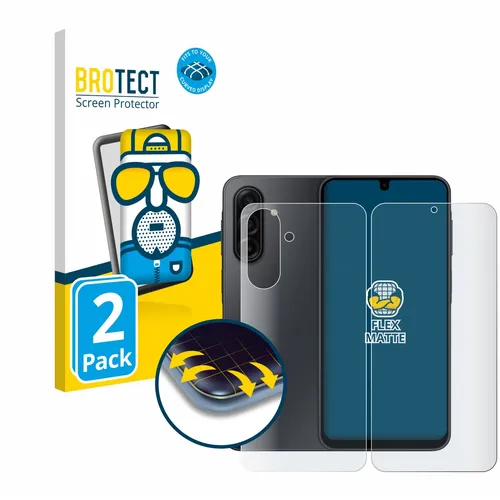 2x Fullscreen für Samsung Galaxy A17 5G (Display+Rückseite) Matt Schutzfolie