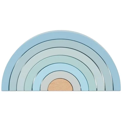 Bieco Holz Baby Blau von Bieco