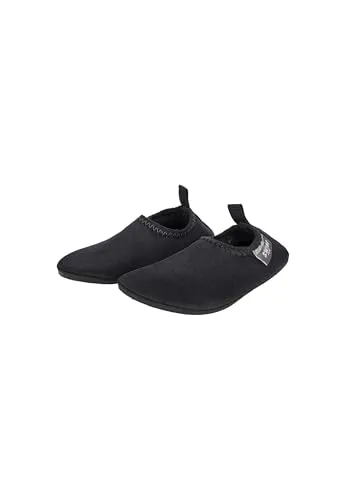 Sterntaler Badeschuhe uni – Baby- und Kinder Badeschuhe aus Funktionsmaterial, leicht an- und auszuziehen, ideal für Wasser und Schwimmbad, Schwarz, Größe 28