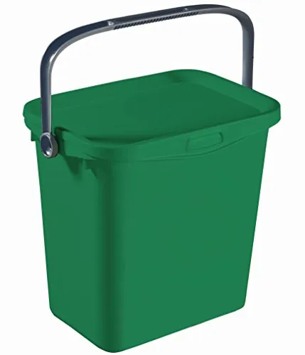 Bio Box Lisa 6 Liter mit Deckel und Henkel - Praktische 6 Liter Bio Box mit Deckel und Henkel, ideal für umweltbewusste Aufbewahrung im Haushalt.