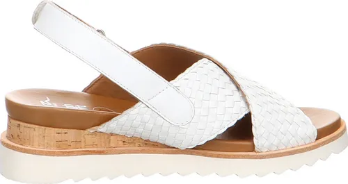 Ara Sandalette 28206-16 VALENCIA, gelocht/geflochten, Weiß, Damen