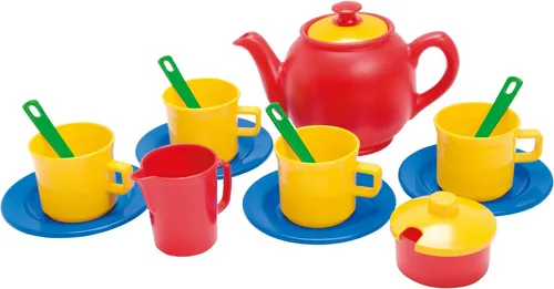 dantoy Spielgeschirr Teeservice, (17-tlg), Made in Europe