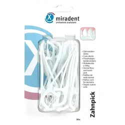 Miradent Zahnpick Zahnseidensticks 30 St