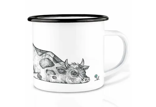 Ligarti Tasse Emaille Tasse – Rita von Ligarti