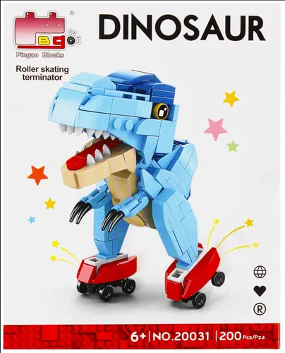 Klocki konstrukcyjne Dino 200el. MEGA CREATIVE 526061 MEGA CREATIV 5904335890488