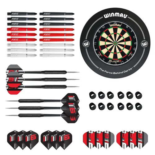 Winmau Blade 6 Starter Pack + Surround - Dartset