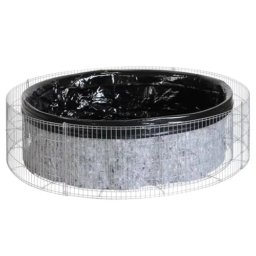 bellissa Gabionen-Hochteich Bausatz mit 490 L Füllvolumen