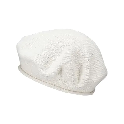 LOEVENICH Damen Baskenmütze aus Baumwolle von LOEVENICH