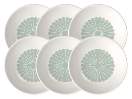 Villeroy & Boch Fleur Vert Dessertschalen 6er Set – Stilvolle Schalen für Desserts & Snacks - Die eleganten Dessertschalen aus robustem Premium Porzellan sind spülmaschinen- und mikrowellensicher. Ideal für kleine Portionen, überzeugen sie mit einem frischen Blumendesign und sind perfekt für kreative Tischgestaltungen.