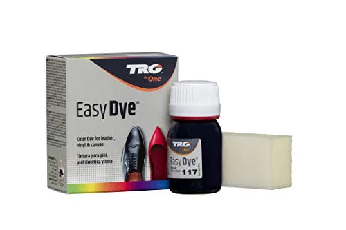 TRG The One Easy Dye, Farbe zur Wiederherstellung der Lederschuhfarbe, Blau (117 Navy blue), 25 ml