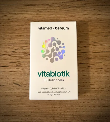 Produktbild Vitabiotik Vitamed Postbiotika gegen chronische Entzündung im Darm Filmblättchen