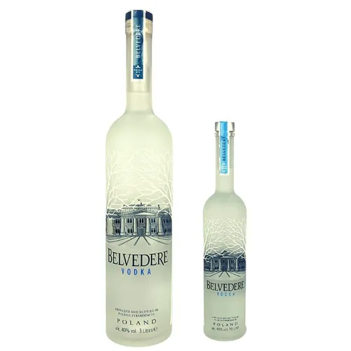 Belvedere 3l Magnumflaschen  40 % vol.
