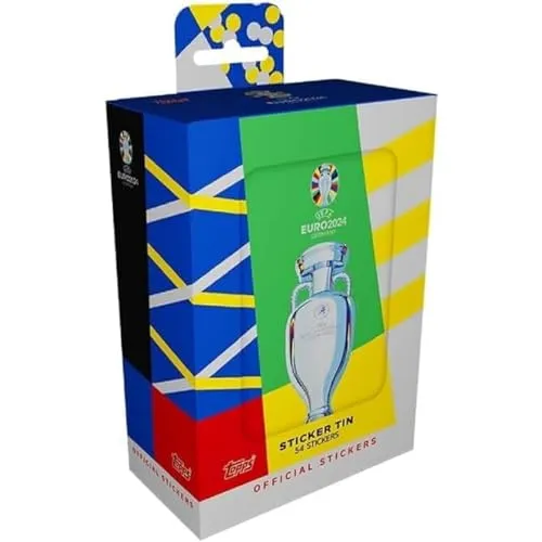 TOPPS Mini Euro 2024 Euro 2024 Aufkleberdose von Topps