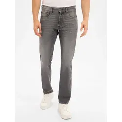Pierre Cardin Herren Jeans Lyon Legacy - Tapered Fit in Stone Grey Used Whisker - Modell: Lyon Tapered | Authentischer Ganzjahresdenim mit Stretchanteil für optimalen Tragekomfort und stilvolles Design.