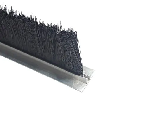 Bürstendichtung 90cm Alu-T-Profil Zugluftstopper Fliegendichtung Rolladendichtung