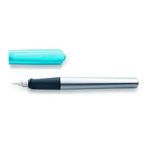 LAMY nexx Patronenfüller azure/silber A (für Anfänger) in blau von LAMY