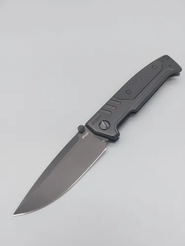 Walther PDP Spearpoint Folder Taschenmesser - Hochwertiges Taschenmesser mit D2-Stahlklinge und Edelstahl-Framelock für Sicherheit. Ideal für vielseitige Anwendungen und optimalen Halt dank GFK-Griff. Perfekt für Outdoor-Enthusiasten.