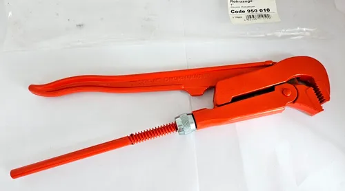 VBW Rohrzange 950 Wasserpumpenzange – Robust und vielseitig - Zangen, ideal für Klempnerarbeiten, bietet eine hohe Griffsicherheit und lässt sich mühelos an verschiedene Rohrgrößen anpassen.