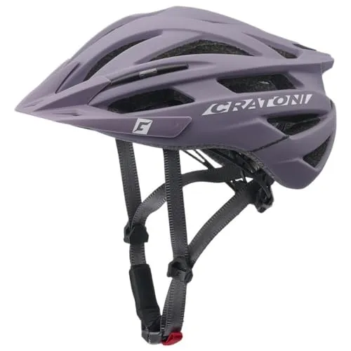 Cratoni MTB Fahrradhelm Agravic 58-62 cm – sicher und leicht - Leichter MTB Fahrradhelm Agravic für Radsportler ab 14 Jahren. Mit nur 260 g und robustem Polycarbonat-Material ideal für den täglichen Einsatz.