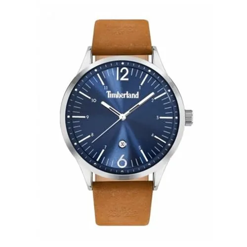 Timberland Northampton Herren Armbanduhr aus Leder in der Farbe Braun, Gehäusedurchmesser: 45mm, TDWJB2000350