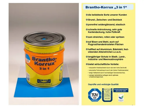 Brantho Korrux 3in1 Rostschutzfarbe von Branth