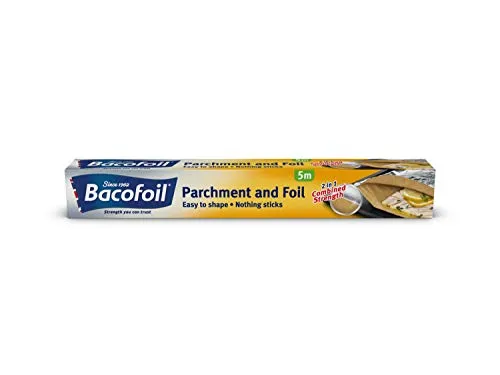 Bacofoil 2-in-1 Folien- und Pergamentpapier, 5 m