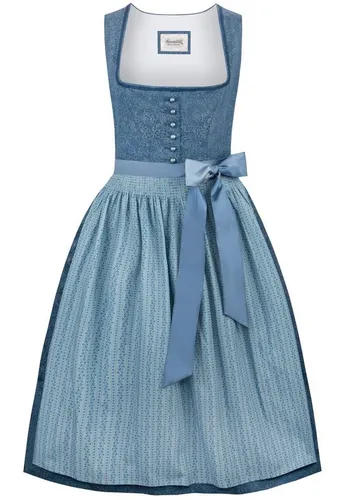 Stockerpoint Damen Dirndl Isabelle I Größe 32-48 - Elegantes Trachtenkleid mit Schürze - Elegantes Dirndl Isabelle im traditionell bayerischen Schnitt, ideal für festliche Anlässe. Der bequeme Baumwollstoff und die stilvollen Details garantieren Tragekomfort und einen perfekten Auftritt auf Volksfesten.