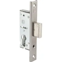 WSS Rohrrahmenschloss U-Stulp mit Riegel - 30 mm - Schließtechnik, zuverlässiges Rohrrahmenschloss mit Riegel für erhöhte Sicherheit, aus robustem Edelstahl und verzinktem Stahl gefertigt.