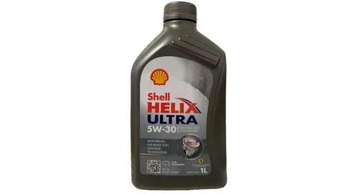 Shell Helix Ultra 5W30 Motorenöl 1L - Hochleistungs-Motorenöl für optimale Leistung und Schutz, kompatibel mit BMW LL01 und MB 229.5, ideal für moderne Motoren.