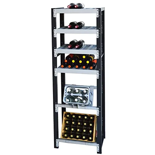 Weinregale Schwarz von Vesalia