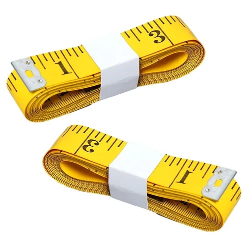 2x Schneidermaßband 3m Körpermaßband Maßband doppelseitig mit Zentimetermaß Inch