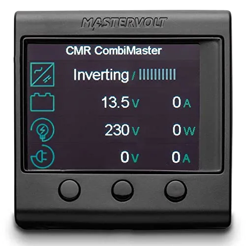 Mastervolt SmartRemote OEM für CombiMaster - Wanderhosen mit 10 Stück SmartRemote-Anzeigen, ideal für die einfache Überwachung und Steuerung von Mastervolt-Geräten in Booten, Fahrzeugen oder stationären Systemen.