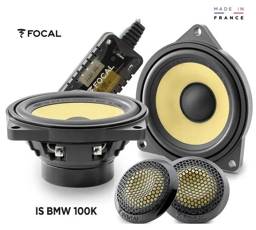Focal IS BMW 100K 10 cm 2-Wege Lautsprecher für BMW, MINI, ROLLS-ROYCE