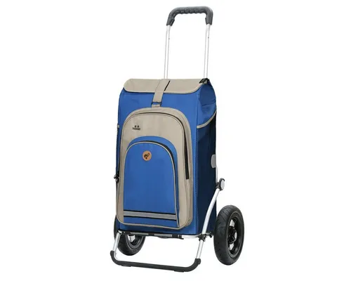 Andersen Einkaufstrolley Royal Shopper Hydro 2.1 - Einkaufstrolley mit 62 l Volumen, 8 l Thermofach und Rucksackfunktion für mühelosen Transport und Rückenentlastung.