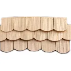 St Schindel aus Fichtenholz abgerundet. Zum Krippenbau, Puppenstuben. 30x22 mm. - Braun 100