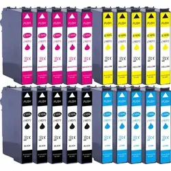 NR.16 XL Druckerpatronen 20er Multipack für Epson T1636 - Kompatibles 20er Multipack mit XL Druckerpatronen für Epson WorkForce Modelle. Hohe Füllmenge für langlebige Ausdrucke und einfache Installation mit sofortiger Füllstandsanzeige.