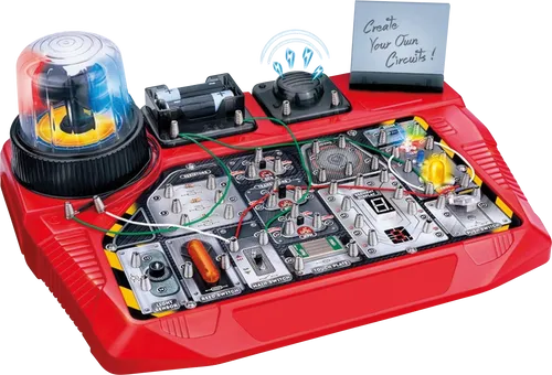 VM KNS130 - Elektronischer Projektbaukasten mit 50 Experimenten - Bausatz für über 50 spannende Experimente, fördert STEM-Lernen und Problemlösungsfähigkeiten. Sicher und kinderfreundlich gestaltet für gemeinsamen Lernspaß.