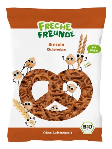 Freche Freunde FF Bio Freche Brezeln Kichererbse 75g
