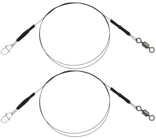 Spro Freestyle Spinnvorfächer zum Kunstköderangeln Titanium Leader 7X, Länge/Durchmesser/Tragkraft:30cm / 0.24mm / 4kg