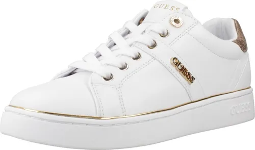 Guess Britz Sneakers für Damen in Weiß – 3 UK - 36 EU - 5.5 US - Stilvolle Guess Britz Sneakers für Damen, ideal für den Alltag. Der angesagte Look und das angenehme Material sorgen für hohen Tragekomfort und passen perfekt zu jedem Outfit.