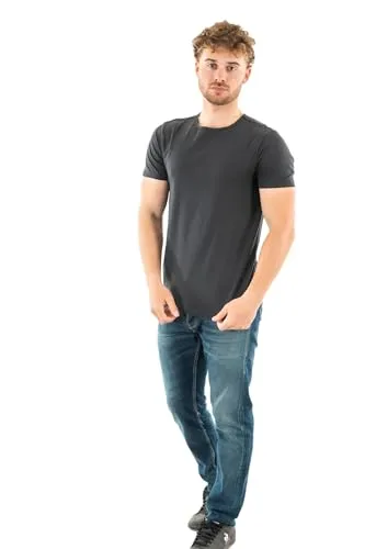 Levi's Herren T-Shirt Top, Black, XXL - T-Shirts für Herren, aus weichem Baumwollstretch für hohen Tragekomfort, mit klassischer Levi's-Lasche und stylischen Zusätzen.