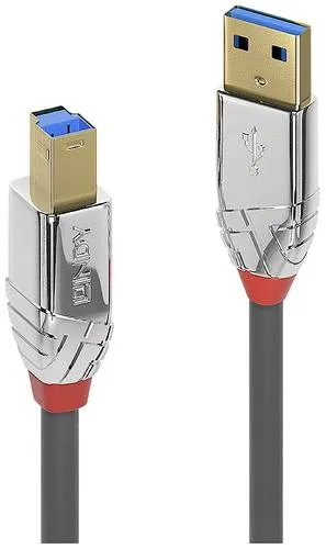 Lindy USB 3.0 Kabel Typ A/B Cromo Line M/M 0.5m