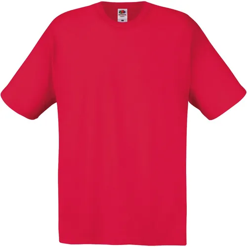 FRUIT OF THE LOOM - Herren T Shirt Original Tshirt Kurzarmshirt auch in 4XL 5XL