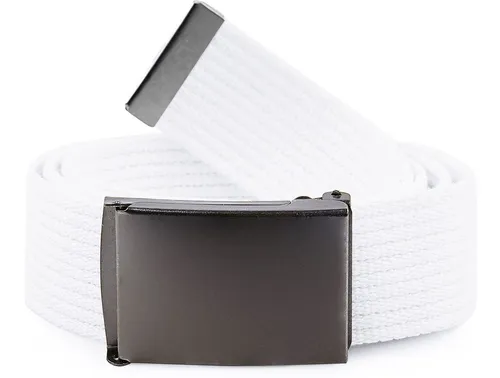 Ladeheid Stoffgürtel Herren Gürtel 120 cm (Gesamtlänge 130 cm) x 4 cm P10 (1-St)