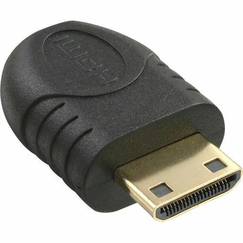 InLine® HDMI™ Adapter Mini HDMI C Stecker zu Micro HDMI™ D Buchse schwarz