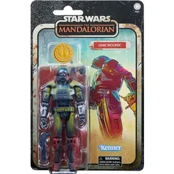Star Wars: The Mandalorian Black Series Dark Trooper Figur 15 cm - Actionfigur aus Star Wars, detailgetreu mit glänzender Rüstung und mehreren Bewegungspunkten – perfekt für Sammler und Fans der Serie.